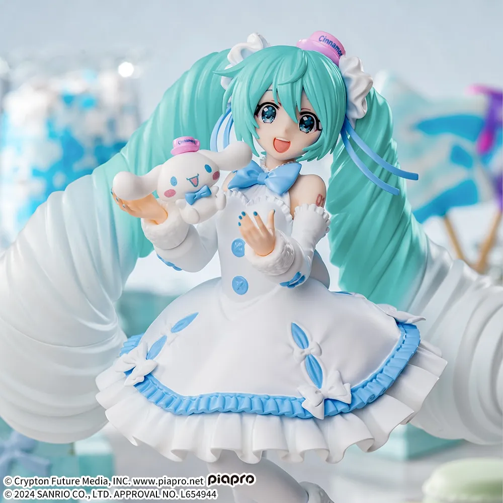 Hatsune Miku × Cinnamoroll – White Dress Ver. – Luminasta – Hatsune Miku Series