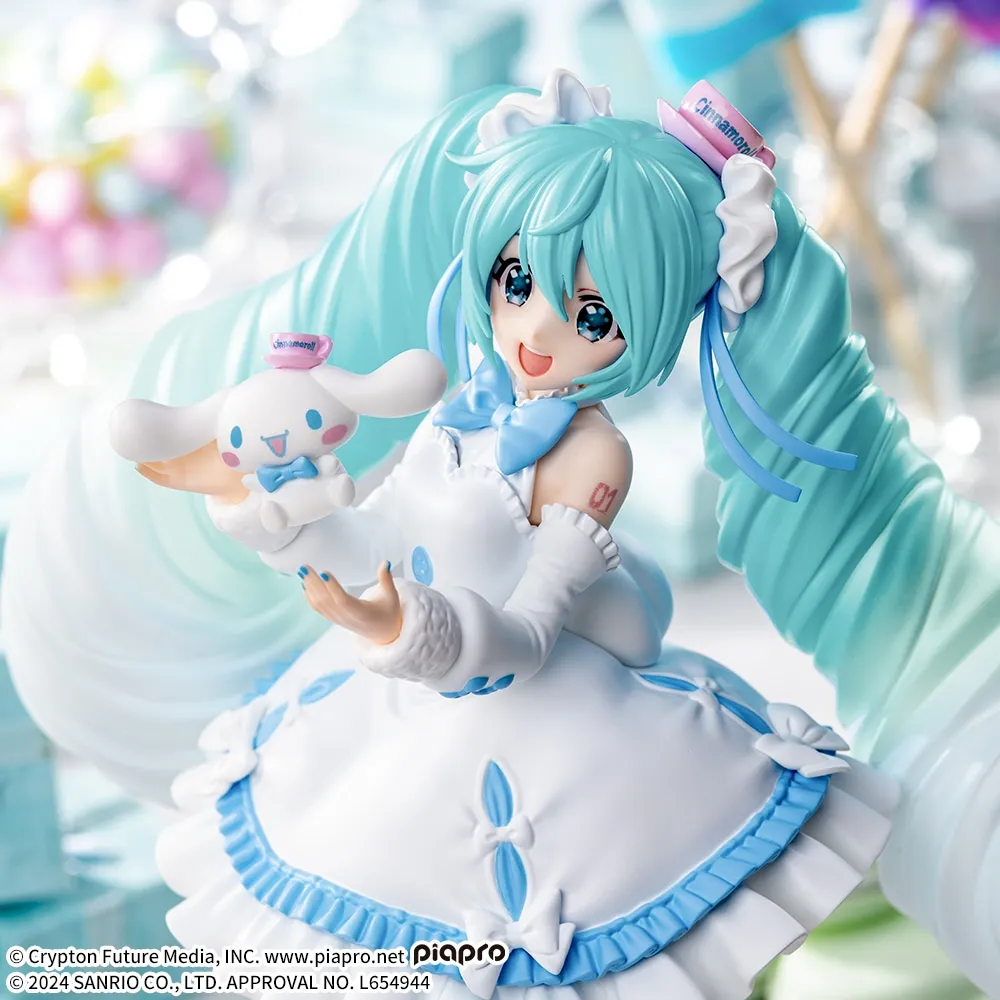 Hatsune Miku × Cinnamoroll – White Dress Ver. – Luminasta – Hatsune Miku Series
