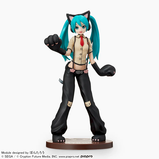 Hatsune Miku – Project DIVA Arcade Future Tone – Super Premium Figure “Nyan-ko Ver.”