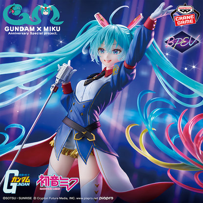 Gundam 45th Anniversary × Hatsune Miku – BANPRESTO EVOLVE – GUNDAM Collaboration Figure