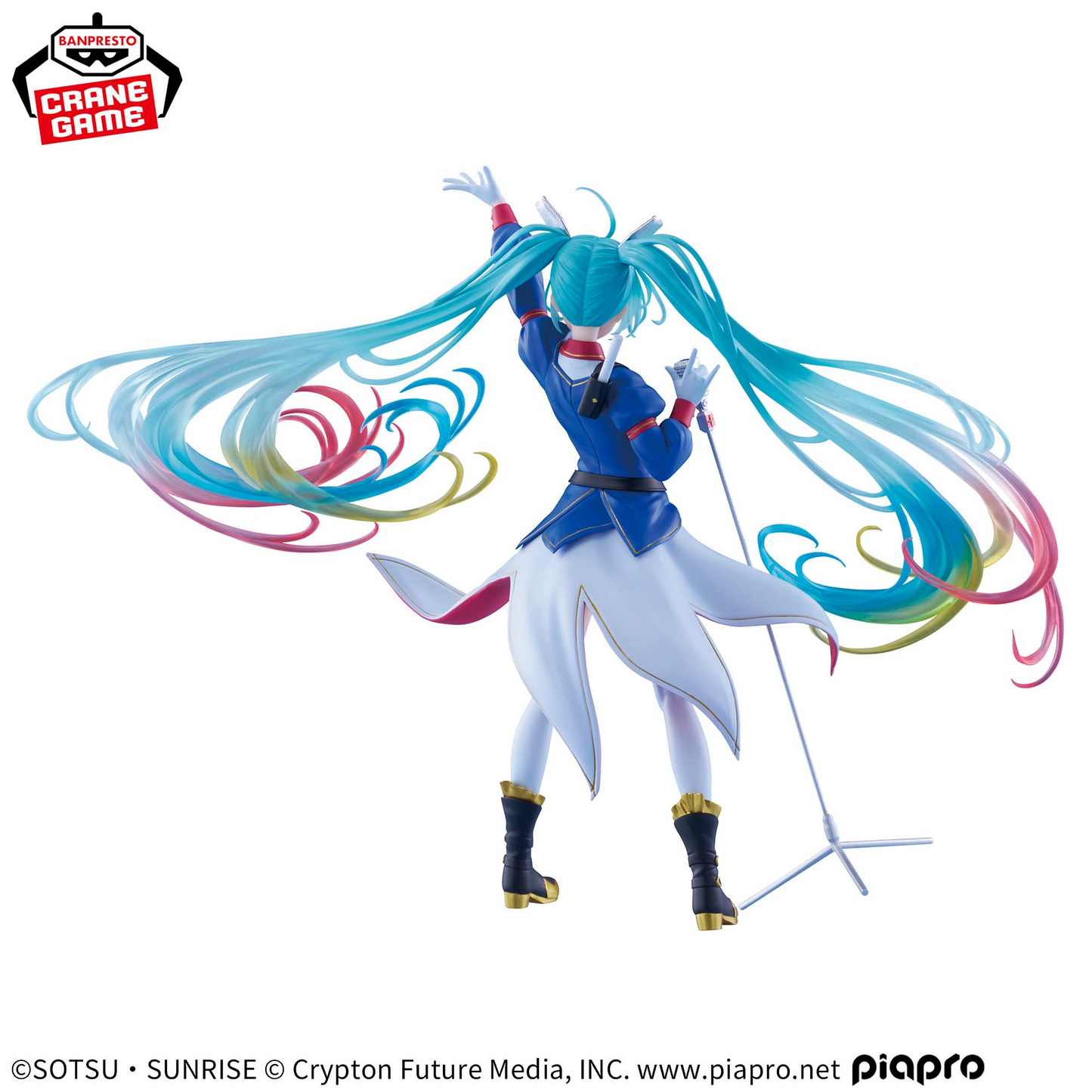 Gundam 45th Anniversary × Hatsune Miku – BANPRESTO EVOLVE – GUNDAM Collaboration Figure